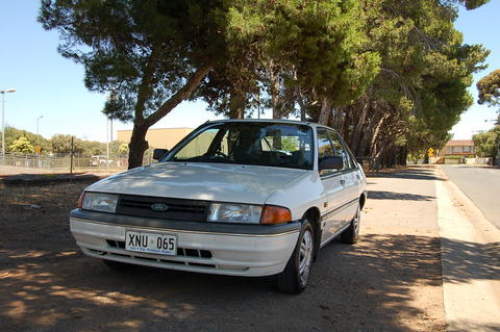 Ford Laser White