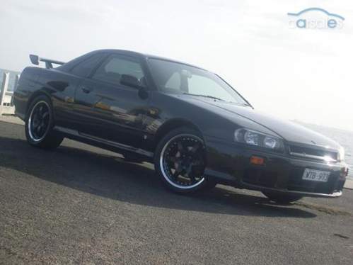 Used NISSAN SKYLINE GT R34 for sale with NISSAN SKYLINE R34 GT BLACK COUPE