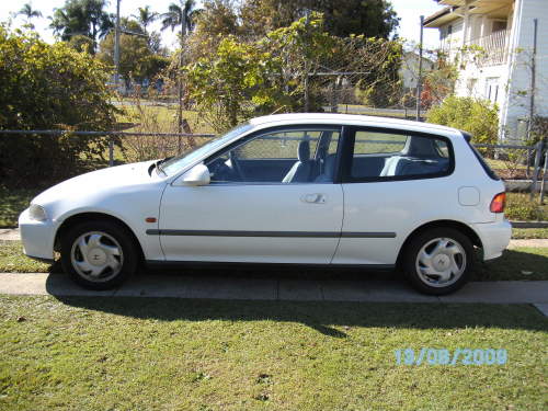 Used HONDA CIVIC GL for sale with 1993 White Honda Civic GL - Cheap, Clean, 