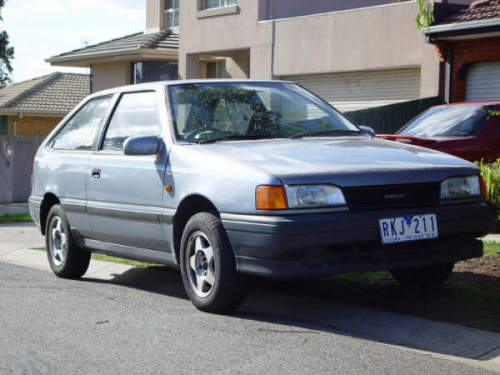 1990 Used HYUNDAI EXCEL HATCHBACK Car Sales melbourne VIC Very Good $ 