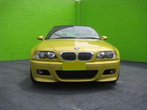 Yellow bmw convertible for sale #3